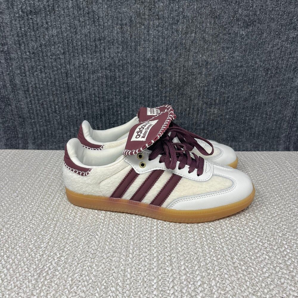 Adidas Samba x Wales Bonner Pony Cream White Shoes Women’s 6 IE0586 - Picture 1 of 8